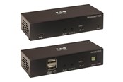 Repeater & zendontvanger - Eaton Series DisplayPort to HDMI over Cat6 Extender Kit with KVM Support 4K 60Hz 4:4:4 USB PoC HDCP 2.2 up to 230 ft. TAA - B127A-1A1-BDBH