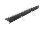 Accessoires - DeLOCK Cable Management Brush Strip with Cable Support Plate - 66484