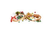 Houten speelgoed - Bigjigs Wooden Monster Train Set 50pcs. - BJT612