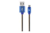 USB-kabel - Gembird Cablexpert Premium - USB cable - USB to Micro-USB Type B - 2 m - CC-USB2J-AMmBM-2M-BL