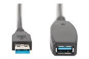 USB-kabel - DIGITUS USB 3.0 Active Extension Cable - 10m - DA-73105