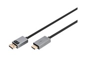 Beelscherm- en tv-kabel - DIGITUS adapter - DisplayPort / HDMI - 1.8 m - DB-340202-018-S