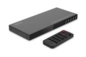 Screen- en audioswitch - DIGITUS - video/audio switch - multi-viewer 4K/30Hz - 4 x 2 - DS-55345