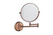 Make-up spiegels - UNIQ Wall Mirror with 10x Magnification in Rose Gold - 7023-2