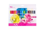 Creatief spelen - Bruynzeel Ecoline Brush Pen Set 15 Colors - 11509023