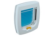 Katten - Ferplast - Dog & Cat Door Swing 1 2-Way - White - Small - 705.2010