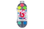 Creatief spelen - Bruynzeel Kids Watercolor Set of 12 Metallic & Neon Colors - 60152112