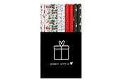 Hobby artikelen - Rotolux - Gift Wrapping Paper Christmas Collection 50 Rolls - Jollyparty consumerbox