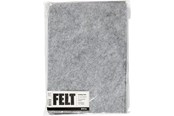 Schrijf- en tekenartikelen - Creativ Company - Hobby Felt Gray A4 Mottled - 45521
