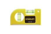 Meetgereedschap - Stanley 0-42-130 Pocket Spirit Level 85 x 47mm with Magnet - 0-42-130