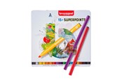 Creatief spelen - Bruynzeel Felt-tip pens Super point 15 pcs. - 60324015