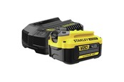 Accu & Oplader - Stanley SFMCB14M1-QW FATMAX Cordless Tool Battery/Charger - SFMCB14M1-QW
