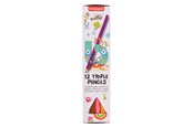 Creatief spelen - Bruynzeel Triple Coloured Pencils Set 12 - 60518012