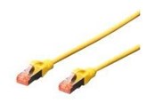 Netwerk - kabel - DIGITUS Professional patch cable - 2 m - yellow - Geel - 2m - DK-1644-020/Y