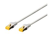 Netwerk - kabel - DIGITUS Professional patch cable - 25 cm - grey - Grijs - 0.25m - DK-1644-A-0025