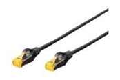 Netwerk - kabel - DIGITUS patch cable - 3 m - black - Zwart - 3m - DK-1644-A-030/BL