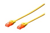 Netwerk - kabel - DIGITUS Professional patch cable - 10 m - yellow - Geel - 10m - DK-1617-100/Y