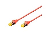 Netwerk - kabel - DIGITUS patch cable - 7 m - red - Rood - 7m - DK-1644-A-070/R