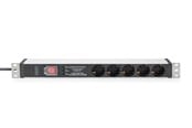 Voedingskabel (extern) - DIGITUS 5-Port - 1U - Aluminum PDU - DN-95433