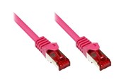 Netwerk - kabel - Alcasa electronik Good Connections RNS patch cable - 25 m - magenta - Roze - 25m - 8060-250M