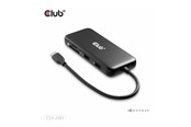 Docking station - Club 3D 8-in-1 - docking station - USB-C - HDMI DP - 1GbE - CSV-2551