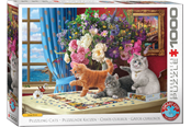 Puzzels - Eurographic Puzzling Cats by Image World Smart Cut(1000) - 709-6000-5914