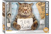 Puzzels - Eurographic Felony Cat by Paul Normand (500) - 709-6500-5786