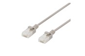 Netwerk - kabel - Deltaco Patch Cable - 30 cm - Grijs - 0.3m - UUTP-1000