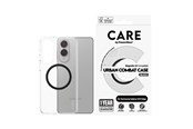 Mobiel - Covers & Cases - CARE by PanzerGlass Flagship Case Transparent Urban Combat w. Black Qi Compatible Samsung S25 Edge - CR68931