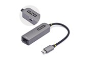 Netwerk-adapter (netwerkkaart, printserver, enz.) - StarTech.com USB-C to Ethernet Adapter NIC 1Gbps - network adapter - USB-C 3.2 Gen 1 - Gigabit Ethernet + USB-C 3.2 Gen 1 - 1GPD3-USB-C-ETHERNET