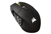 Muis - Corsair Scimitar Elite Wireless SE MMO - Gun metal - Gaming muis - Optisch - 16 knoppen - Zwart - CH-9314014-WW