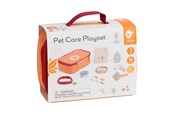 Houten speelgoed - Classic World Wooden Animal Care Playset in Bag 16pcs. - 50609