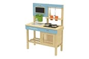 Doen-alsof spelen - Classic World Wooden Outdoor Play Kitchen with Accessories 7pcs. - 50619