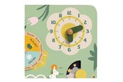 Speelgoed voor baby's - Classic World Wooden Vintage Calendar Learning Clock - 20255