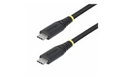 USB-kabel - StarTech.com 3m USB-C Charging Cable 240W Silicone Jacket w/Braid - USB-C cable - 24 pin USB-C to 24 pin USB-C - 3 m - S2CEPR3M-USB-CABLE