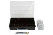 Gereedschap - Stanley STHT10019-9 Knife And Organizer Set With 200 Blades - STHT10019-9