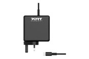 Mobiel - Adapters & Opladers - PORT Designs PORT Connect power adapter - 24 pin USB-C - 65 Watt - 900097B-UK