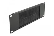 Accessoires - DeLOCK Cable Management Brush Strip 10" 2U Black - 66481