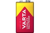 Batterij - VARTA Longlife Max Power 9V 1-Pack VLK - 4722614401