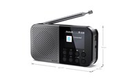 DAB & Wekkerradio - Sharp Osaka DR-P520 - DAB portable radio - no operating system - DAB/DAB+/FM - Mono - DR-520OSAKA