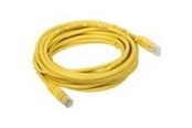 Netwerk - kabel - A-LAN Technologie ALANTEC patch cable - 50 cm - yellow - Geel - 0.5m - KKU5ZOL0.5