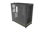 Case - Montech HS01 Mesh - Case - Miditower - Zwart - HS01 (B)