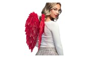 Outfits & Kostuums - Boland - Angel Wings Foldable Red 50 x 50 cm - 52822