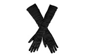 Outfits & Kostuums - Boland - Gloves Elbow Hollywood Black - 03140