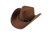 Outfits & Kostuums - Boland - Hat Wichita Brown - 04383