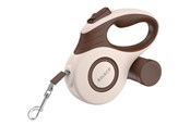 Honden - Rojeco A12 Automatic Retractable Dog Leash Brown (5 Meters) - RSSQYSTE5M-13