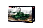 Bouw-/constructiekits - Sluban - Medium Tank Green - M38-B0982