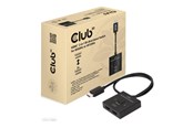 Screen- en audioswitch - Club 3D CSV-1384 - video/audio switch - 2-in-1 bi-directional - 2 ports - CSV-1384