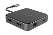 Docking station - Acer 7-In-1 - docking station - USB-C - HDMI DP - 10Mb LAN - HP.DSCAB.013