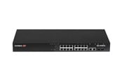 Switch - Edimax Pro IGS-5218PLC - switch - industrial Surveillance VLAN PoE+ Web Smart - 18 ports - smart - rack-mountable - IGS-5218PLC